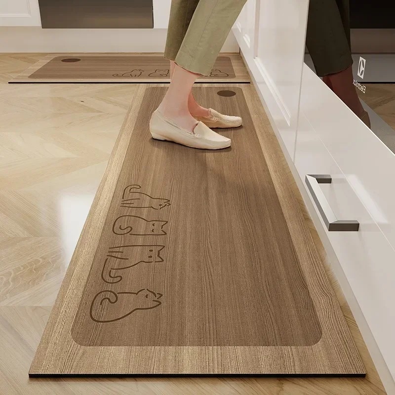 Commercial Kitchen Vinyl - Keukenvloermat Waterdicht Antislip Vinyltapijt Pvc Keuken
