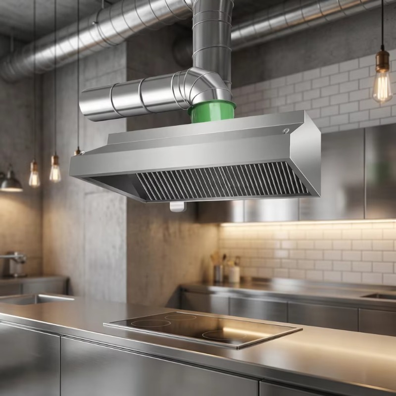 Commerciële aanpasbare wandgem - Commercial Exhaust Hood recensie en prijs